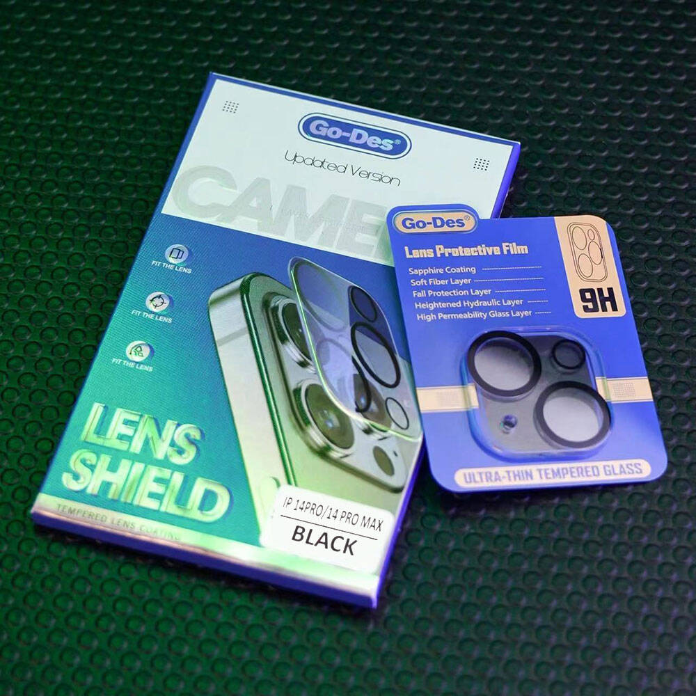 Go Des Lens Shield CL-14 iPhone 14 Pro Kamera Lens Koruyucu Go Des Lens Shield CL-14 iPhone 14 Pro Kamera Lens Koruyucu